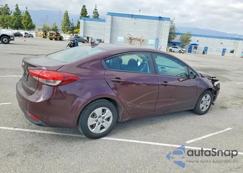 2018 Kia Forte Lx из США, поврежденный, VIN 3KPFK4A71JE179391